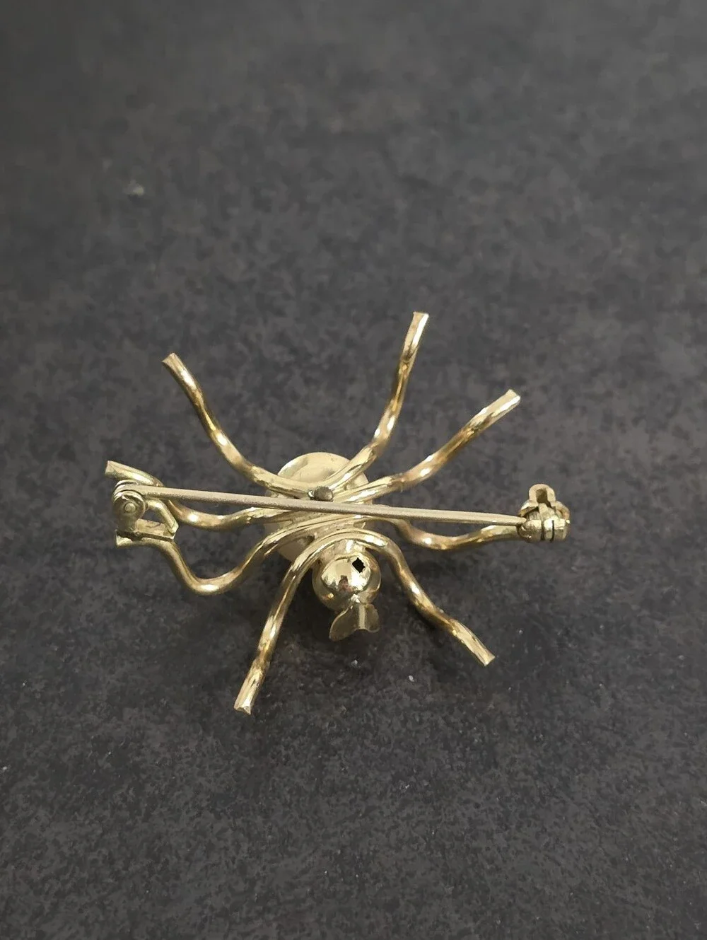 Vintage Pearl Spider Brooch | Circa 1960s–70s